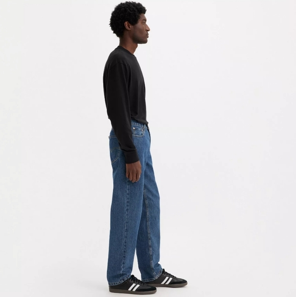 Vintage LEVI'S 550 Relaxed Fit Tapered Leg Baggy Oversized Denim Blue Dad Jeans - Picture 14 of 17